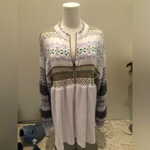 Dazzling free people tunic!